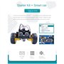 JOFUUM Car Smart Robot Smart Car Robot Kit Programmation Apprentissage Kit de Programmation