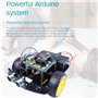 JOFUUM Car Smart Robot Smart Car Robot Kit Programmation Apprentissage Kit de Programmation