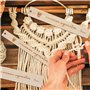 Feriany Kit de macramé à faire soi-même avec planche en macramé et épingles - Outil de macramé - Accessoires pour macramé