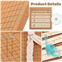Feriany Kit de macramé à faire soi-même avec planche en macramé et épingles - Outil de macramé - Accessoires pour macramé