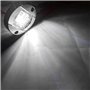 Cpolebev 4 PièCes SéRies LumièRes IntéRieures de Bateau, LumièRe de Courtoisie de Pont de Bateau à LED 12 V 3 Pouces Rond Blanc 