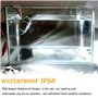 Cpolebev 4 PièCes SéRies LumièRes IntéRieures de Bateau, LumièRe de Courtoisie de Pont de Bateau à LED 12 V 3 Pouces Rond Blanc 