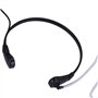 Aonukpdy 4X ÉCouteur Micro-Casque de Vibration de Gorge pour Radio Bidirectionnelle Uv-5R Uv-82 UV-B6-888S