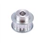 Sirxlevcy 2Pcs MéTal Synchrone Poulie Pignon Moteur Courroie Pignon de Roue S Cj0618 Mini Tour Engrenages, Engrenages de DéCoupe