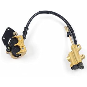 MEXWLOP Étrier de Frein à Disque hydraulique arrière Compatible avec kit de Freins Motocross et Dirt Bike