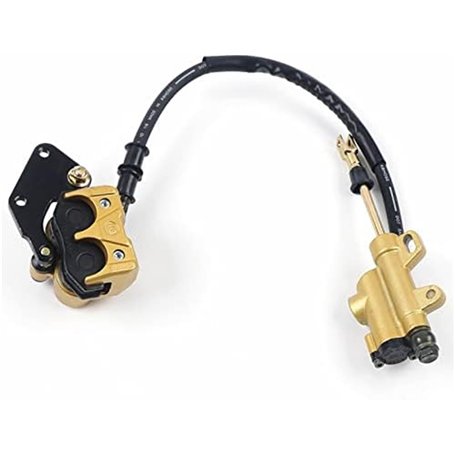 MEXWLOP Étrier de Frein à Disque hydraulique arrière Compatible avec kit de Freins Motocross et Dirt Bike