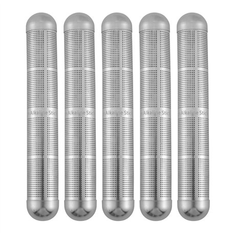 Steowsey 5 PCS HydrogèNe Eau Sticks Purificateur d'eau Alcaline Ioniseur NéGatif Filtre Soins de Santé Quotidiens PH Balance