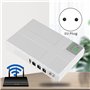 Ptdfjspt 1 Pcs Alimentation Sans Coupure 5V 9V 12V Alimentation Sans Interruption USB 10400MAh Batterie de Secours pour Routeur 
