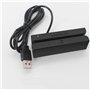 Kznifmk 10X MSR90 USB Lecteur de Carte à Bande MagnéTique Lecteur de Carte Bande 3 Pistes Mini Swiper pour USB PC