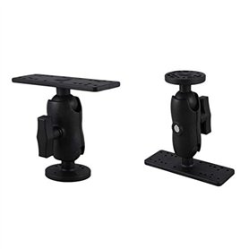 Breeshy 360 DegréS Pivotant Universel Kayak DéTecteur de Poisson éLectronique Monture Sondeur Plaque GPS Bateau Rotatif Support