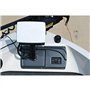 Breeshy 360 DegréS Pivotant Universel Kayak DéTecteur de Poisson éLectronique Monture Sondeur Plaque GPS Bateau Rotatif Support 