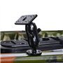 Breeshy 360 DegréS Pivotant Universel Kayak DéTecteur de Poisson éLectronique Monture Sondeur Plaque GPS Bateau Rotatif Support 