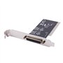 Kznifmk 20X Adaptateur de Carte D'Extension Pci 25 Broches Parallèle Pci vers Parallèle Carte Contrôleur Contrôleur Port Db25