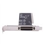 Kznifmk 20X Adaptateur de Carte D'Extension Pci 25 Broches Parallèle Pci vers Parallèle Carte Contrôleur Contrôleur Port Db25