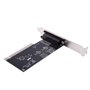 Kznifmk 20X Adaptateur de Carte D'Extension Pci 25 Broches Parallèle Pci vers Parallèle Carte Contrôleur Contrôleur Port Db25