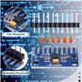 Cpolebev 10 Pièces MPU6500 Gyroscope Accéléromètre Module de Capteur 6 Axes -6500 Module de Capteur Protocole de Communication I