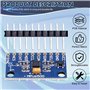 Cpolebev 10 Pièces MPU6500 Gyroscope Accéléromètre Module de Capteur 6 Axes -6500 Module de Capteur Protocole de Communication I