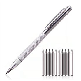 Mocturnity Stylo à tracer diamant avec pointe en carbure de tungstène pour le marquage du verre