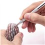 Mocturnity Stylo à tracer diamant avec pointe en carbure de tungstène pour le marquage du verre, de la céramique et du métal