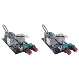 ISKDJBJG 2X Tpa3116 Carte Amplificateur de Subwoofer 100 W Sortie Basse Dc12-24V Petits Amplificateurs de Puissance Numériques A