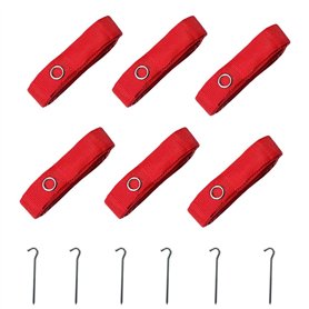 Roxvue 6 Pièces de Lignes de -Ball de Plage