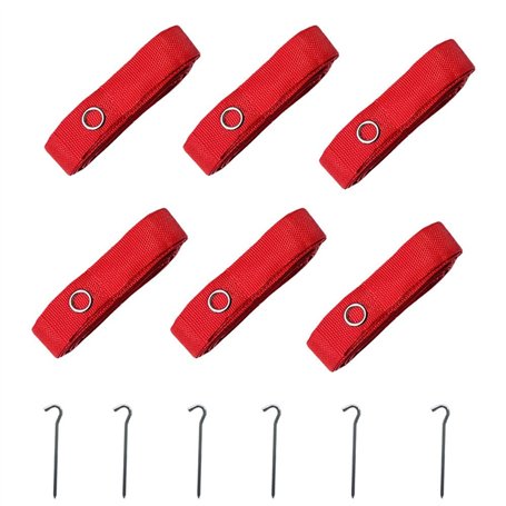 Roxvue 6 Pièces de Lignes de -Ball de Plage