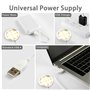Lioggyet 5 kits de lampes LED à assembler : accessoires uniquement, sans pièces imprimées en 3D, éclairage personnalisé basse co