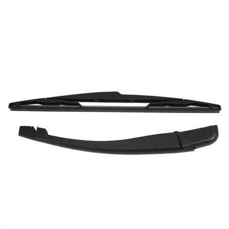 Goufride Balais + Bras Essuie Glace Lame Noir pour Lunette Arriere de Voiture 307 SW/Estate de 2000 Une 2008
