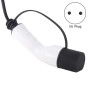 Nettoppo Connecteur EV 16A Type 2 Prise Mâle vers Prise Schuko Adaptateur de Charge EV pour Station de Recharge EV Voiture Élect