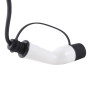 Nettoppo Connecteur EV 16A Type 2 Prise Mâle vers Prise Schuko Adaptateur de Charge EV pour Station de Recharge EV Voiture Élect