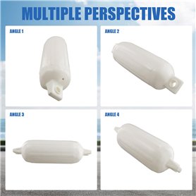 Kznifmk Pare-Chocs de Défense de Bateau Pare-Chocs de Quai en PVC Bouées de Protection de Bateau Tampon D'Amarrage de Voilier Ba