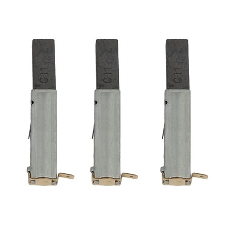 ANNJUC Brosse de de Moteur D'Aspirateur Universel 3 Pièces pour Remplacement D'Aspirateur Industriel Baiyun BF501