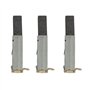 ANNJUC Brosse de de Moteur D'Aspirateur Universel 3 Pièces pour Remplacement D'Aspirateur Industriel Baiyun BF501