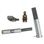 ANNJUC Brosse de de Moteur D'Aspirateur Universel 3 Pièces pour Remplacement D'Aspirateur Industriel Baiyun BF501