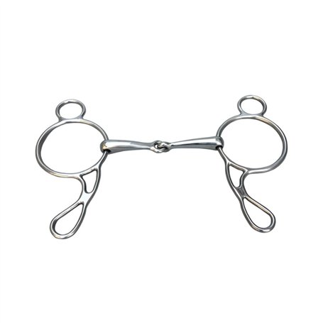 Bnnlqpsttg Entraînement Équestre Anneau de Mors de Cheval Mors de Filet de Bouche de Cheval Mors de Bouche de Cheval pour Équipe