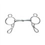 Bnnlqpsttg Entraînement Équestre Anneau de Mors de Cheval Mors de Filet de Bouche de Cheval Mors de Bouche de Cheval pour Équipe
