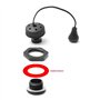 Vocdikficy Valve de Purge pour Gilet Stabilisateur sous- avec Soupape de Purge Combinée pour Débutants en Sport Nautique