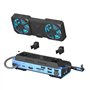 Station D'Accueil de Type-C 10 en 1 pour Steam DeckROG Ally/Switch M.2 PCie Nvme Hard Disk Box