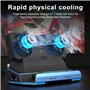 Station D'Accueil de Type-C 10 en 1 pour Steam DeckROG Ally/Switch M.2 PCie Nvme Hard Disk Box, HUB USB C 4K60HZ Double Ventilat