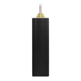 Juqoyue Soudeuse par Points Noire Machine de Soudage par Points Portative Soudeuse par Points Manuelle Automatique à Batterie