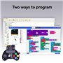 Bnnlqpsttg Poignée de Télécommande pour Voiture Robotisée, Manette de, Joystick Microbit V2, Carte D'Extension Joystick Breakout