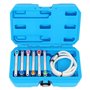 Bnnlqpsttg Kit de Clés de Purge de Liquide de Frein Clés de Purge de Frein Vis de Pompe de Frein Clé à Douille D' Clé D'Échappem