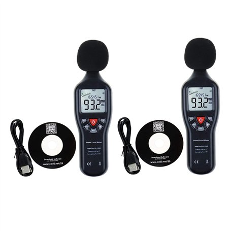 Feeuid 2X Décibels compteur avec capteur de bruit de haute précision