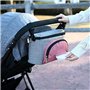 Giwnhvx Sac Universel Poussette Voiture Accessoires de Rangement Sac de Rangement Poussette Bouteille Multi-Fonction Papier Couc