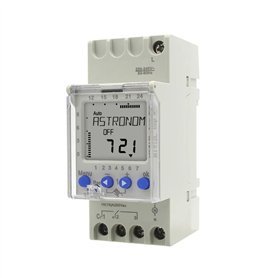 Juqoyue MT812L Interrupteur de Chronomètre Astronomique 16A 1 Canal 7 Jours LCD Interrupteur de Contrôle de Synchronisation Numé