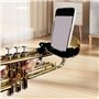 Cpolebev Porte-Partition de Lyre pour Fanfare, Solide Support Mini-Instrument de Musique pour Téléphone Portable pour Clarinette
