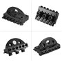 Asuinxurr 1 de contre-écrous à 6 cordes Headless E - Accessoires pour chevalet de guitare