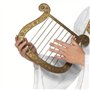 Cpolebev Simulation Harpe Modèle en Plastique Harpe Costume d'halloween Thème Déguisement Accessoires Harpe Modèle Décoration de