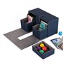 Cpolebev Ultra 200 + Cartes Coffre de Pont PU Cuir Jeux de SociéTé Cartes ÉTui de Pont pour Magicalalal les Cartes MGT//Jeux de 