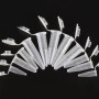 Mocturnity 1000PièCes SéRies Mini Tubes à Centrifuger 1,5 Ml RadiéS en Plastique Transparent Flacons de Centrifugeuse avec Capuc